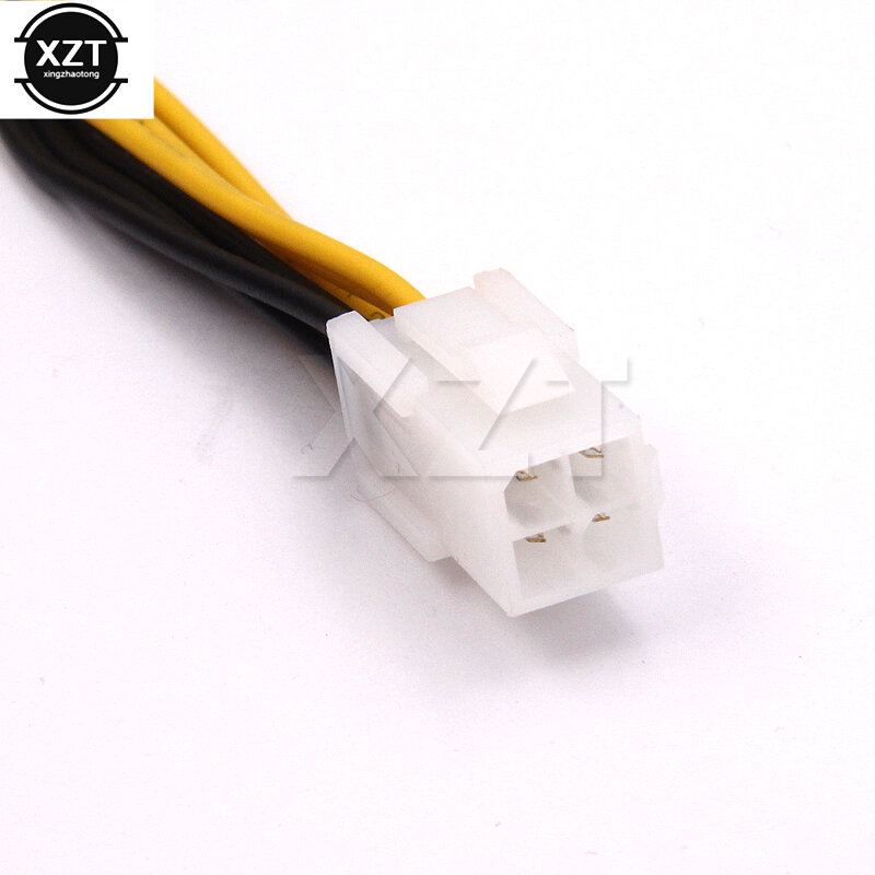 Najnowszy gorący 4-pinowy męski na 8-pinowy procesor Adapter do zasilacza konwerter ATX kabel 12V CPU kabel wysokiej jakości