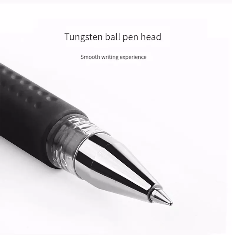 Set pena Gel perlengkapan sekolah tinta hitam biru merah warna 0.5mm pulpen Kawaii pena menulis alat tulis kantor sekolah