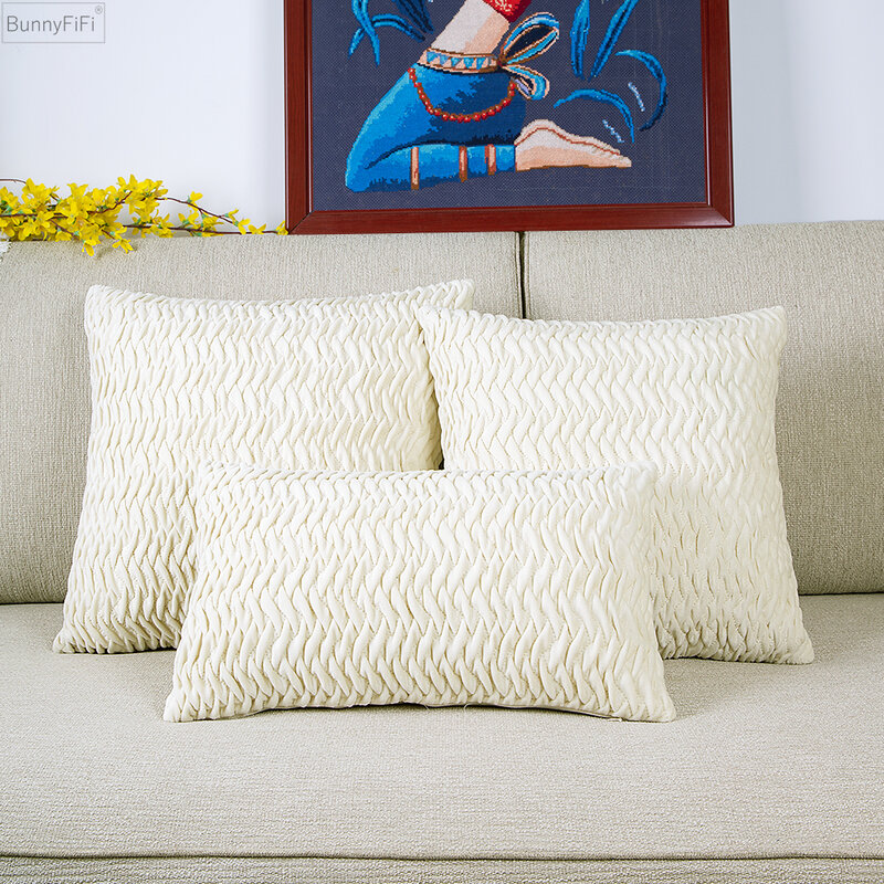 Однотонная декоративная наволочка для дивана или кровати, 50x50 см, 45x45 см, 30x50 см