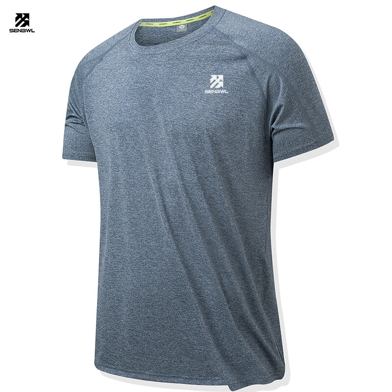 2024 Snel Droog Heren Hardlopen T-Shirt Fitness Sport Top Gym Training Shirt Ademend Jogging Casual Sportkleding Basketbal T-Shirts