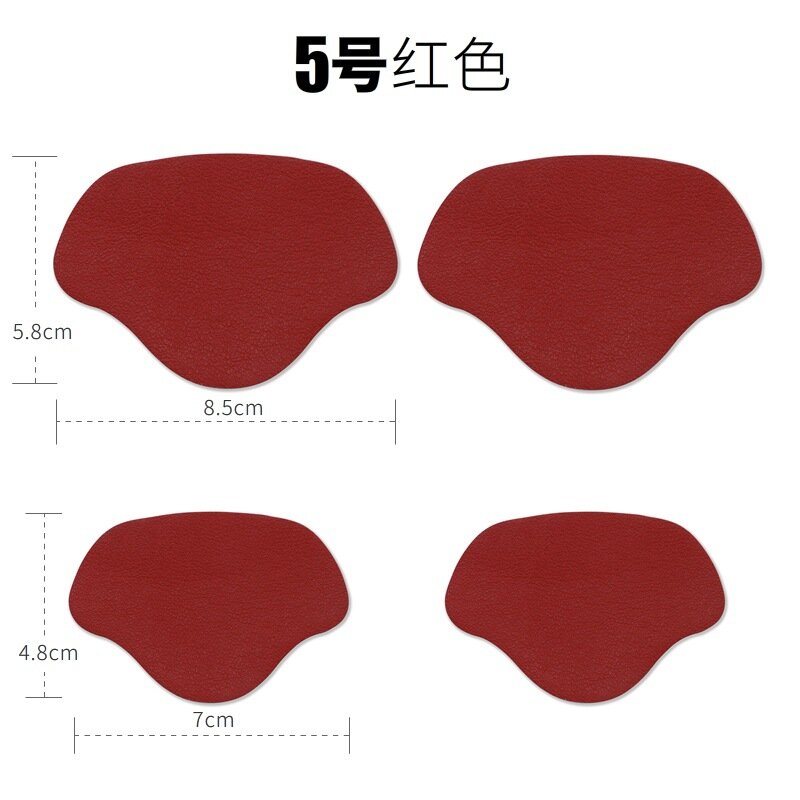 4pcs/Set Heel Protector Sneakers Stickers Shoes Mesh Worn Holes Shoes Repair Patches Shoes Heel Lining Anti-wear Pads For Heel