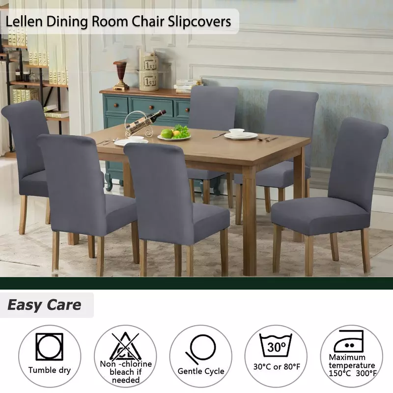 Fundas elásticas de LICRA para silla de comedor, tamaño Universal, colores sólidos, para banquete, Hotel