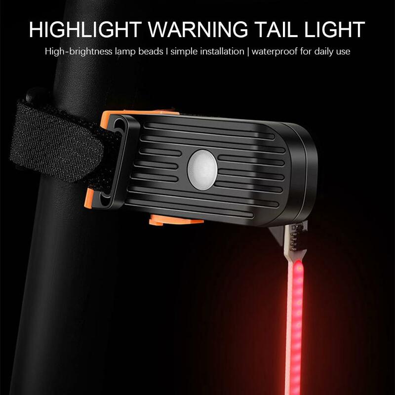 Photon Drop Light USB Rechargeable Bicycle Rear Light 3 Light Modes Sturdy And Suitable For All Bicycles