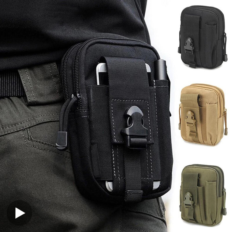 Tactical Military Waist Bag Fanny Pack Leg Thigh For Men Belt Pouch Male Bum Kangaroo Hip Sack Belly Canguro Banana Side Handbag