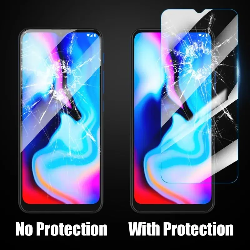 Vidrio protector para Motorola Moto E32s E32 E40 E22s E22i E22 E30 E20 E7i E7 E6s E6 Plus Z4 Z3 Z2 Power Play, protectores de pantalla