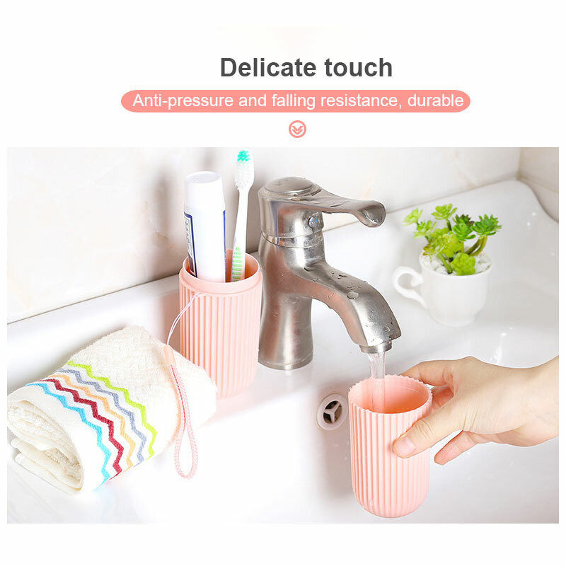 1~10PCS High Tightness Portable Toothbrush Cup Toothpaste Storage Case Travel Toiletries Storage Cup Toothpaste Holders Home