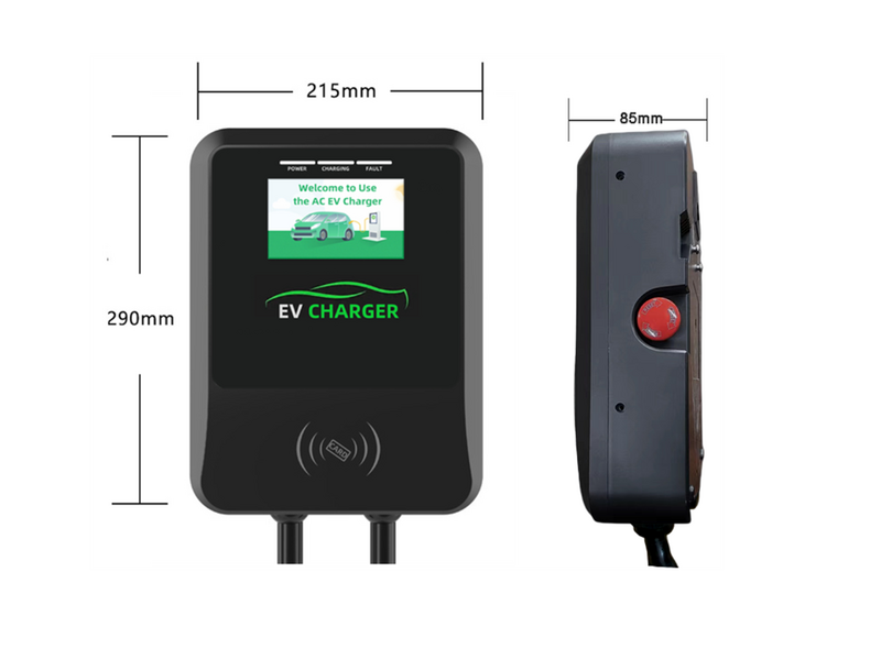 WallBox Тип 2 зарядное устройство для электромобилей производители 11kw 32a AC EV зарядная станция с RFID APP OEM