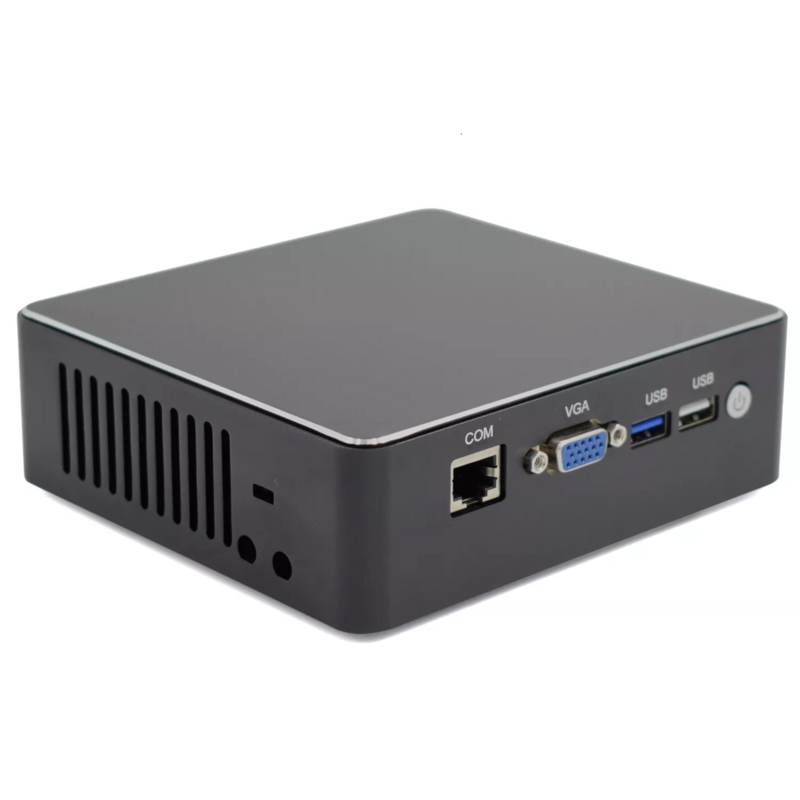HYSTOU-Mini ordinateur Intel Celeron J1900, DDR3, 4 Go, 8 Go, SATA + mSATA, 1000Mbps, VGA, USB, PC de bureau, LINaffiliés, Windows 10, Pfwhip, 2 * déchets