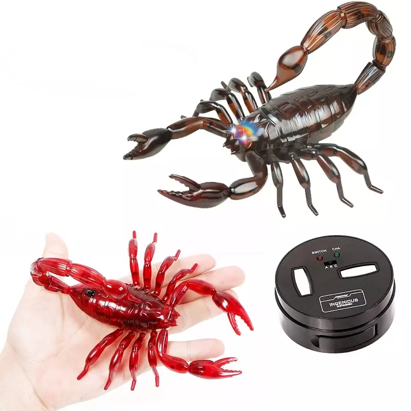 Infrared RC Scorpion Model Toy Animal Present Gift for Kids,High Simulation Animal Scorpion Infrared Remote Control Kids Toys