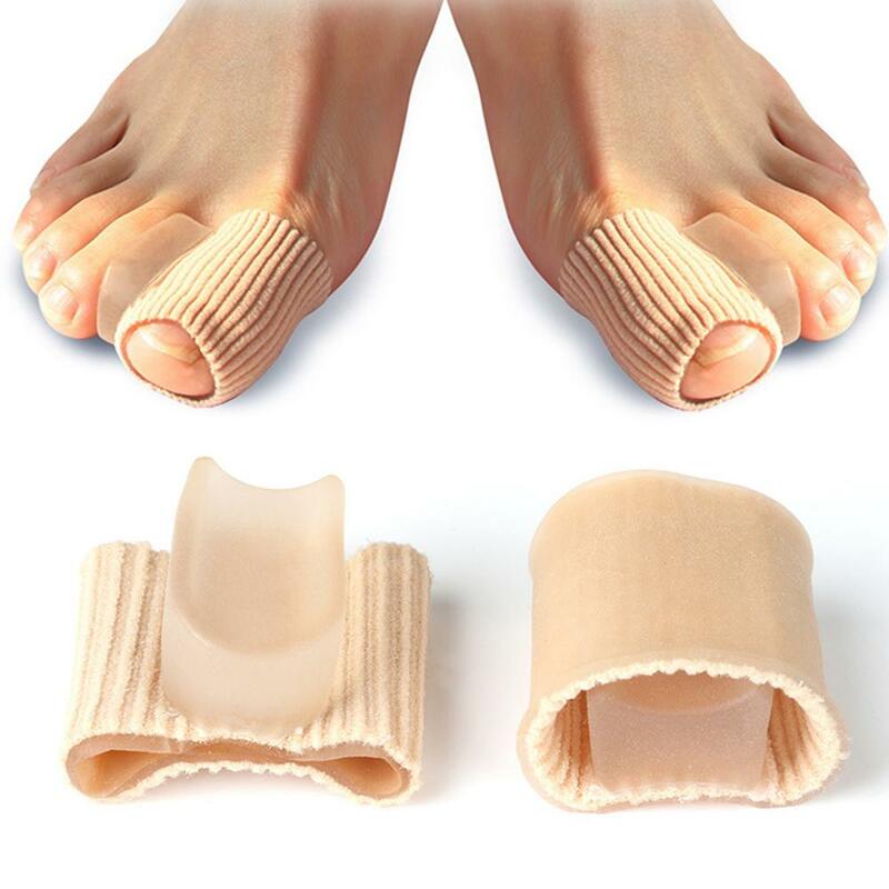 Separador de dedos de los pies de silicona, Corrector de Hallux Valgus, enderezador de ortodoncia, herramienta de cuidado de la cubierta del pie, 1 a 10 piezas, nuevo 2020