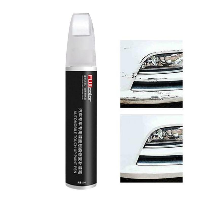 Car Paint Pen Head Remover Touch Up Paint Accessories Repair Pen Black White Paint Fixer Repair Auto Paint Pen For Automotive