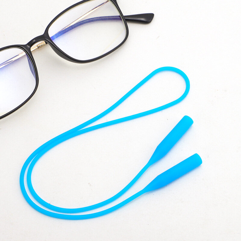 3/5/1Pcs แว่นตาซิลิโคนโซ่สำหรับแว่นตากันแดดโซ่คอ Lanyards สายคล้องเชือก Chain anti Slip สาย