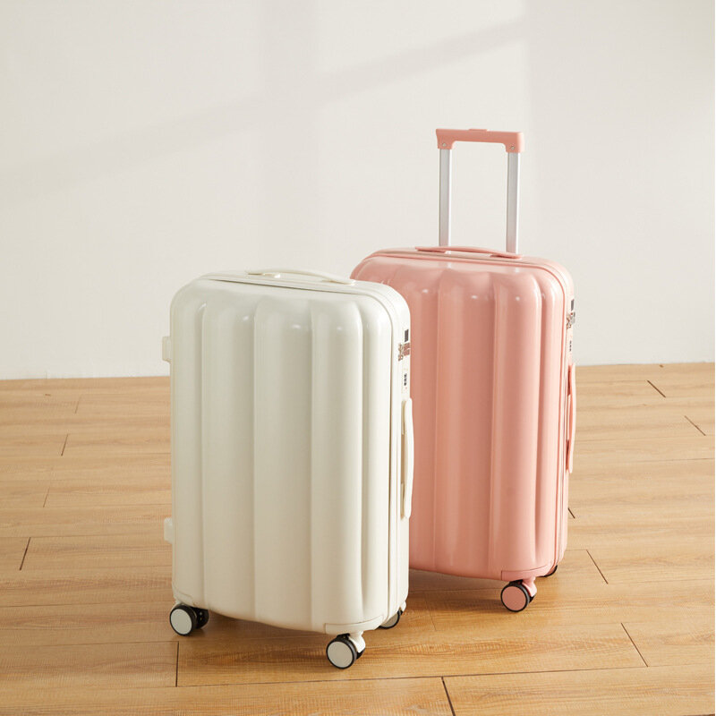 VIP customized new multifunctional suitcase female universal wheel password suitcase with cup holder trolley suitcase