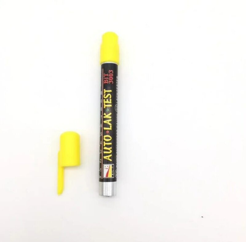 KOOJN Pequeno Revestimento Espessura Tester Pen, Tester De Filme De Pintura Automotiva, Detecção De Espessura