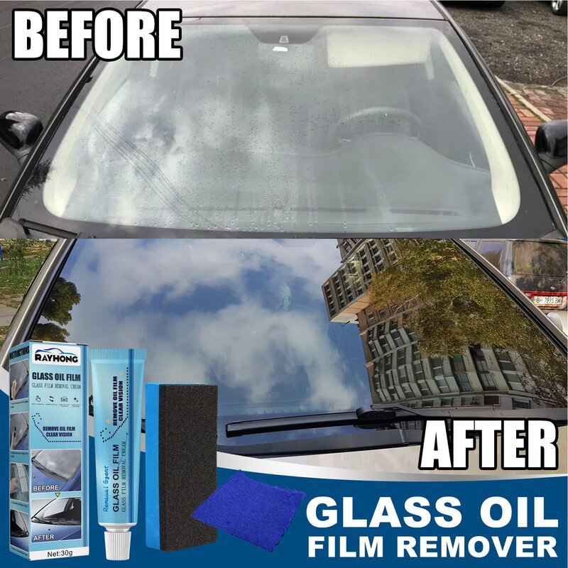 Película de aceite de vidrio para coche, removedor de película de aceite de vidrio, pelador de vidrio, removedor de manchas de agua para ventanas Automotrices