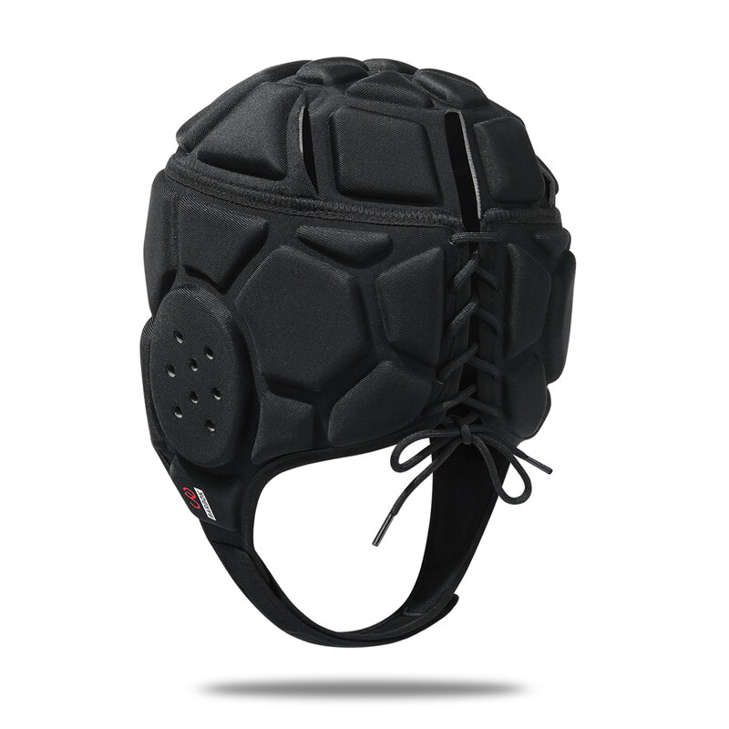 Beruf Fußball Fußball Baseball Torwart Helm Sport Rugby Scrum Kappe Kopf Schutz Goalie Roller Hut Faser Kopf Protector