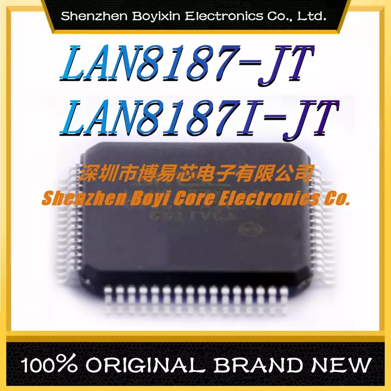 LAN8187-JT LAN8187I-JT pacote TQFP-64 novo original genuíno ethernet ic chip