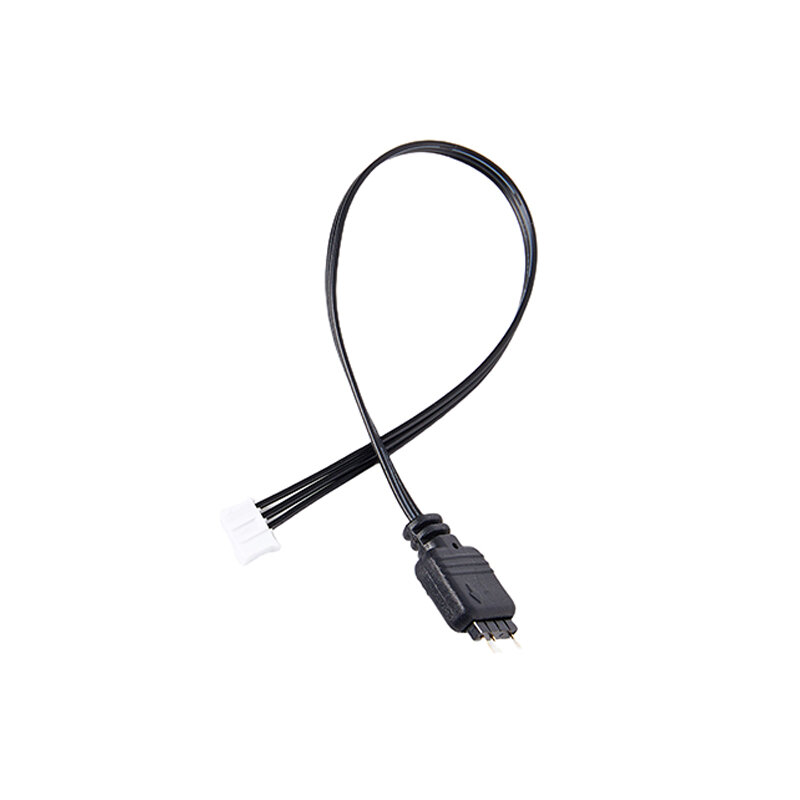 1 buah kabel adaptor, perangkat antarmuka ARGB 5V 3-Pin cocok dengan strip LED ARGB