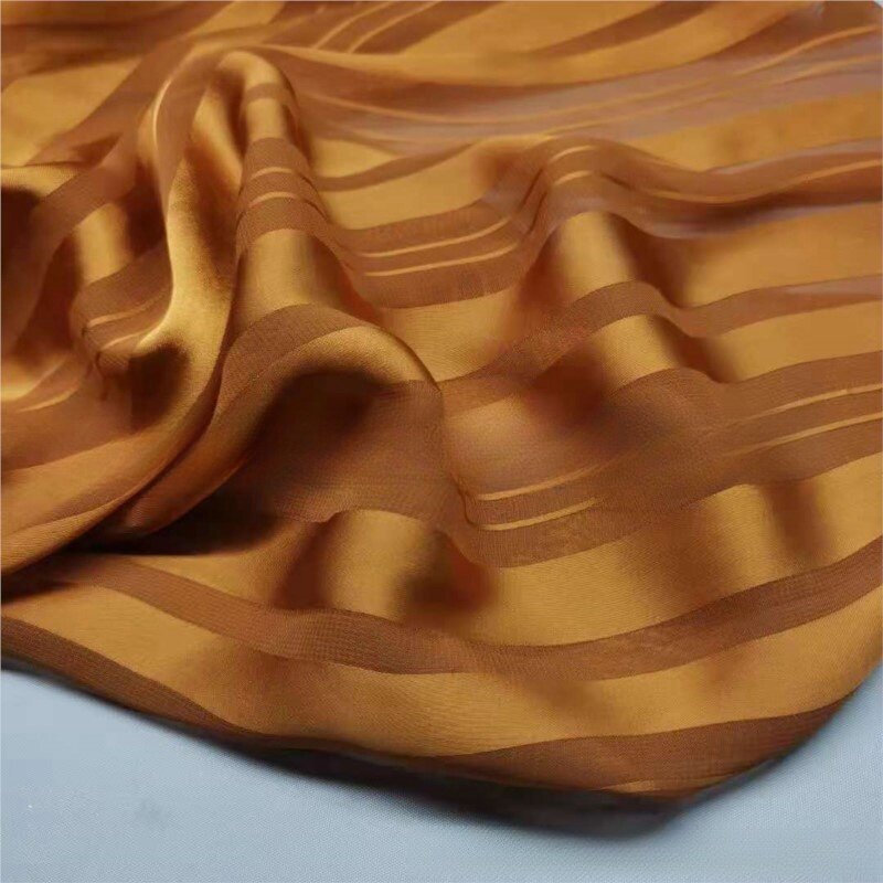 Однотонная Красивая полоса, шифоновая ткань, «сделай сам», Ручное шитье, модный орнамент, материал