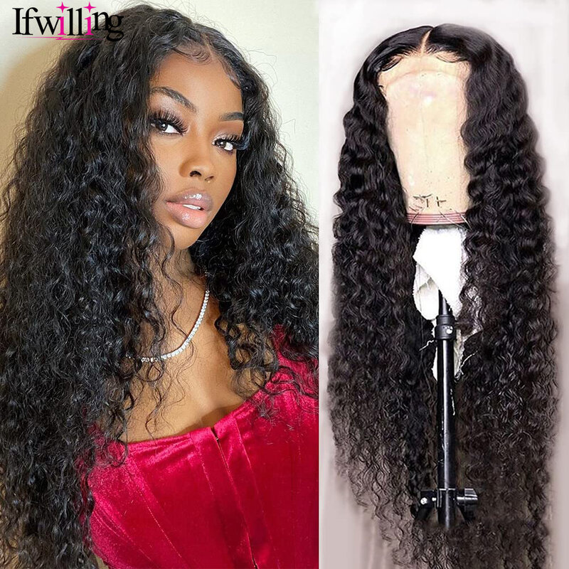 Water Wave 13x6 Lace Front Wig Hd Lace 30 Inch Lace Front Wig Human Hair Glueless Brazilian Wigs On Sale Glueless Wig Human Hair