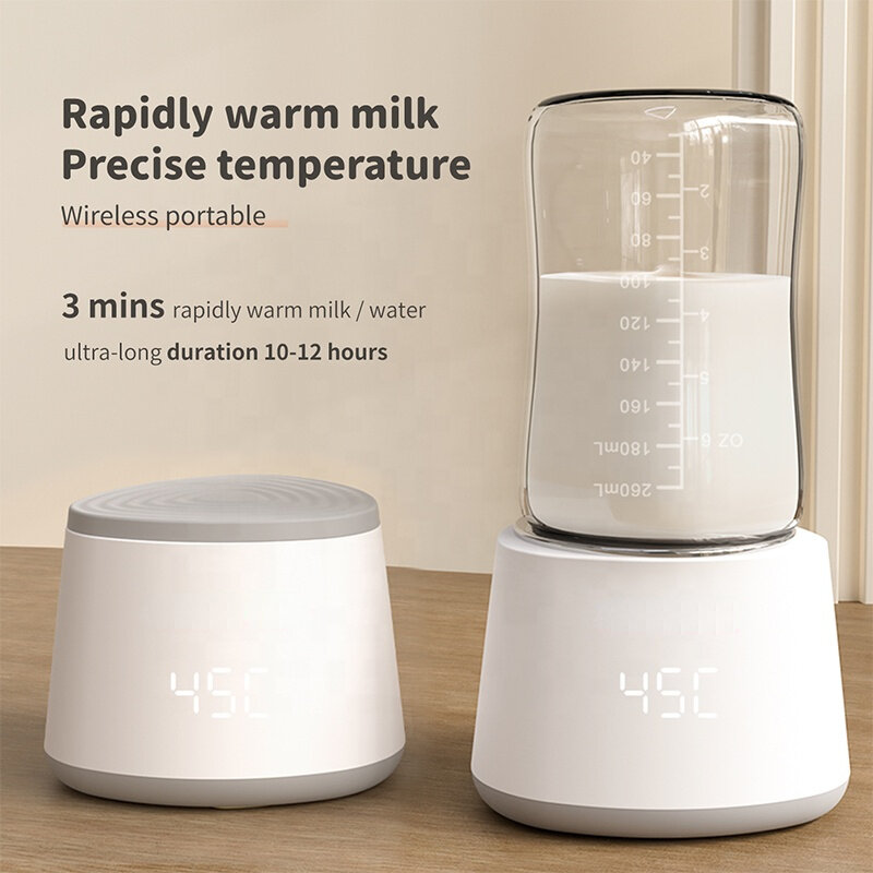 جهاز تدفئة الزجاجات المحمول لحليب الأم أو الحليب الصناعي ، بطارية USB ، جهاز تدفئة حراري