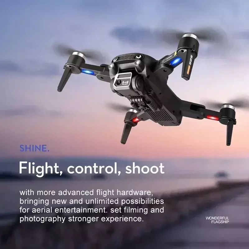 S2S 8K 5G GPS Profesional HD zdjęcia lotnicze z dwoma kamerami dookólna przeszkoda bezszczotkowa unikanie Quadcopter
