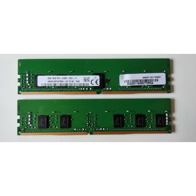 HMA81GR7AFR8N-UH memori Server PC4-2400T-RD1-11, 1 buah RAM 8GB 1RX8