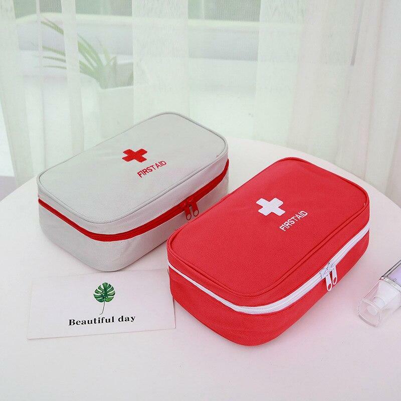 Borsa per medicinali portatile grande scatola per pillole Kit di pronto soccorso per borsa di emergenza per contenitori per la cura sana