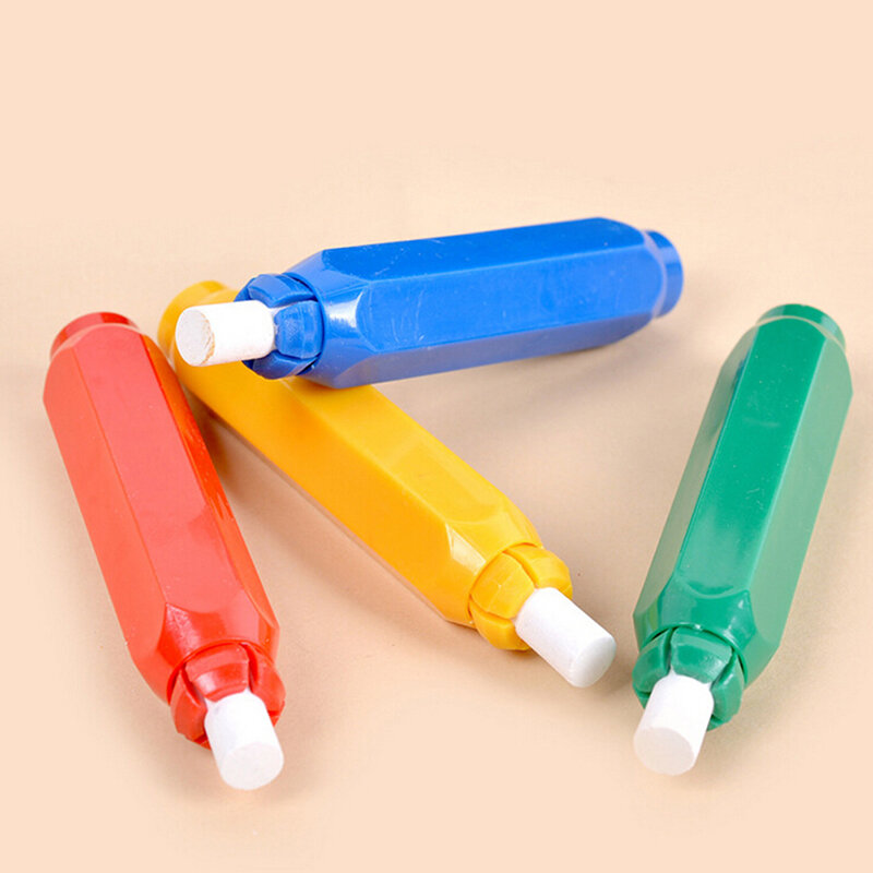 Школьная чистая меловая доска без пыли, 1 шт., держатель для ручки с зажимом, клатч с магнитом