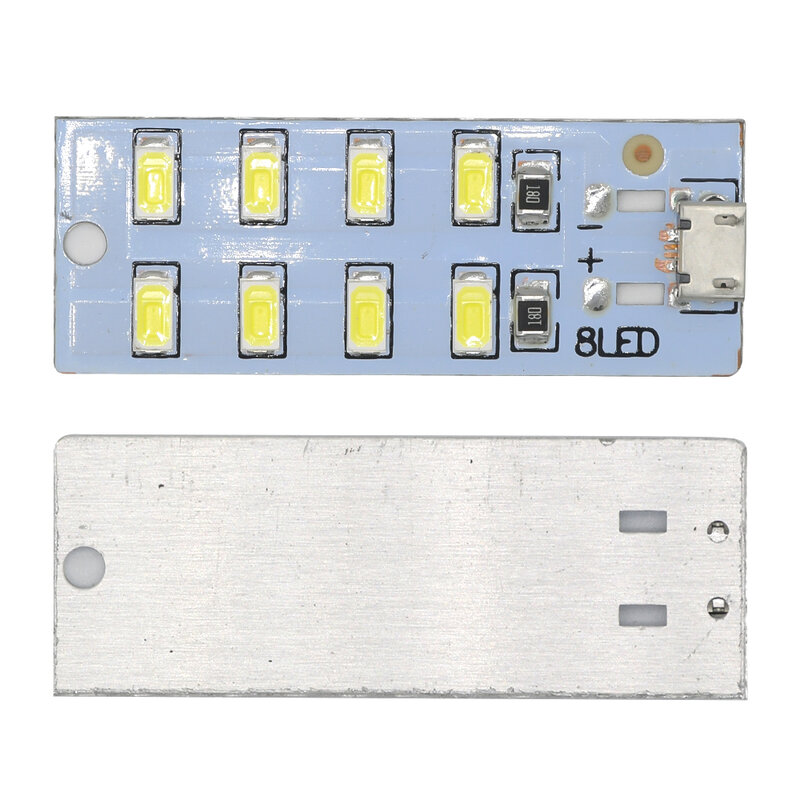 5730 smd 5V ~ 470mA 430mA bianco USB 5730 Micro LED pannello di illuminazione luce notturna di emergenza