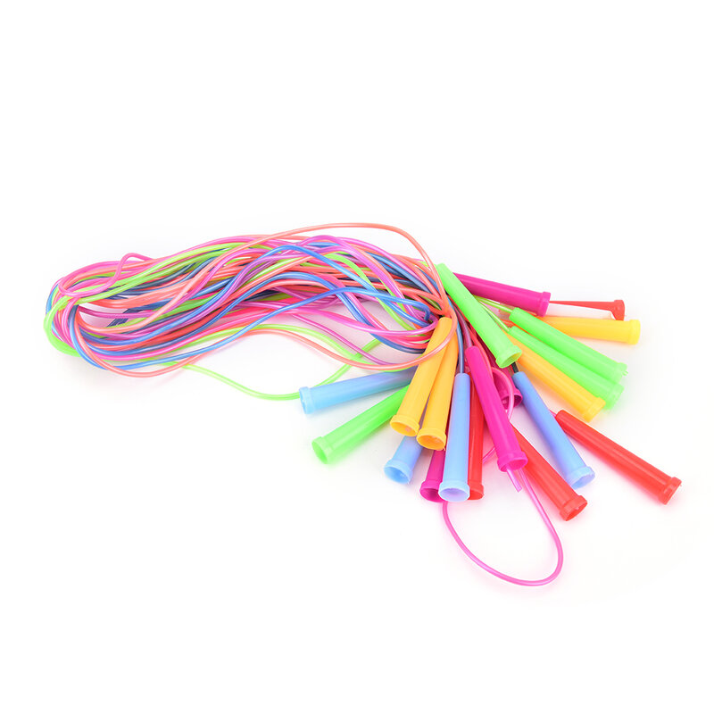 1 PCS 2.4m Colorful Speed Wire Skipping Adjustable Jump Rope Fitness Sport Exercise Cross Gym Equipment for Home