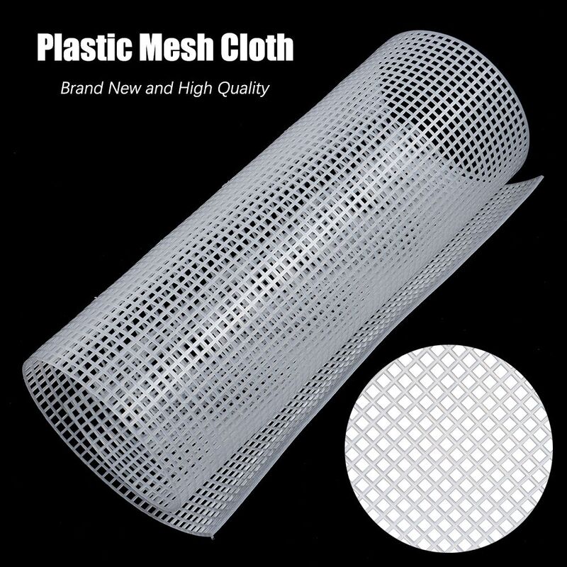 DIY Handcraft Craft Supplies Plastic Mesh Cloth Thread Hook Hook Bags Bag Rug