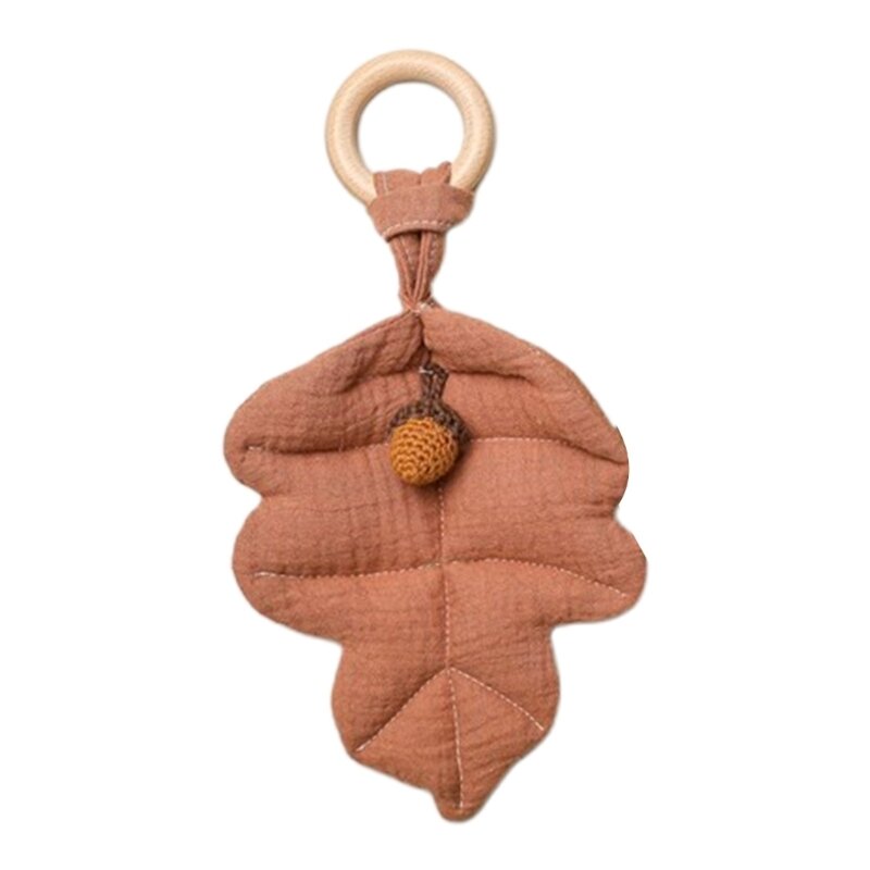 Soothe Rattle Stroller Hanging Mobile Rattle Newborn Sleep Toy Appease Leaf Toy