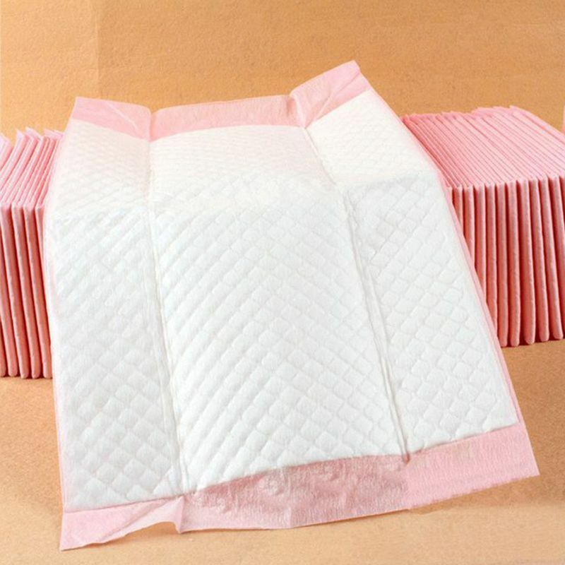 100 шт., детские мягкие простыни, пеленальные подушечки для мочи, розовые одноразовые детские постельные принадлежности, чехлы