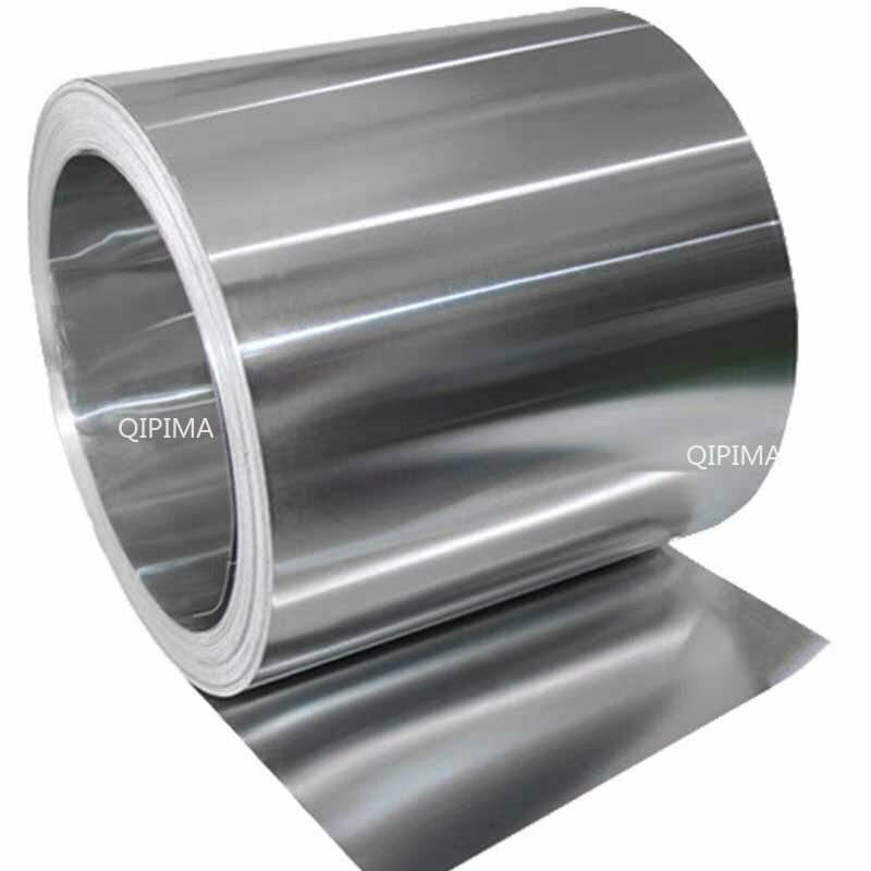 Tira de bobina de aluminio, lámina fina de aluminio, tira de corte cero de 0,2 a 1mm, 50mm/100mm de ancho