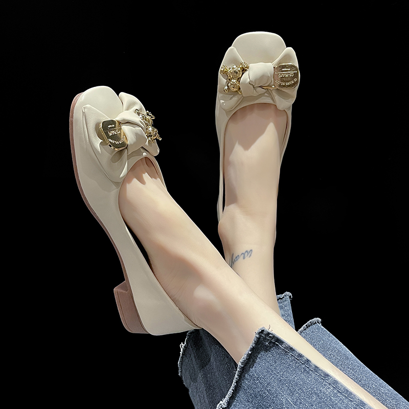 2023 صيف جديد ريترو بلون أحذية نسائية غير رسمية مسطحة موضة أحذية الانزلاق على السيدات أحذية غير رسمية أحذية المشي النسائية Zapatillas