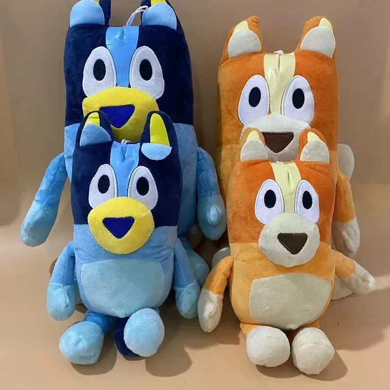 28cm Bluey Family Plush Toys Cute Simulation Pet Dog Patrol Bingo Sister Kawai Plush Children'S Toy Doll Birthday Gift Toy