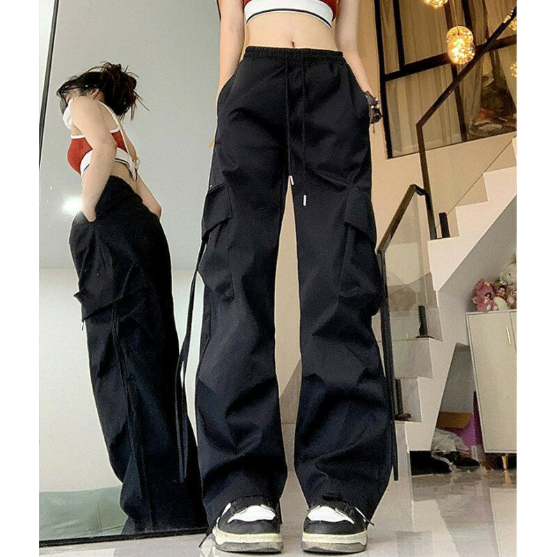 Набор из двух предметов: корейский стиль, повседневные брюки, весна-лето 2024