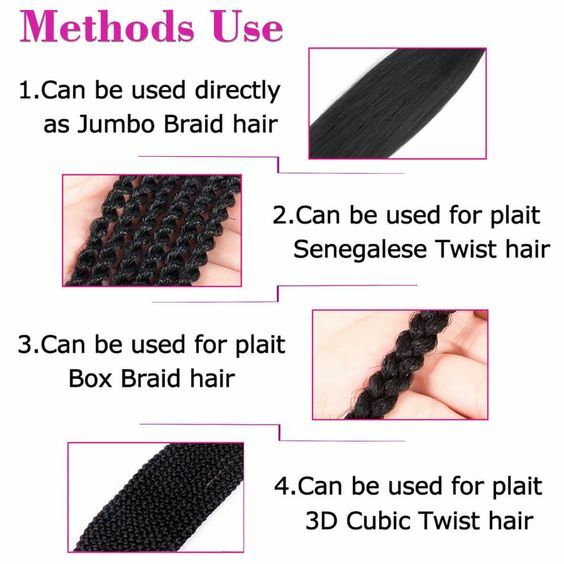 Rambut kepang Ombre Yaki awet sintetis untuk ekstensi rambut grosir
