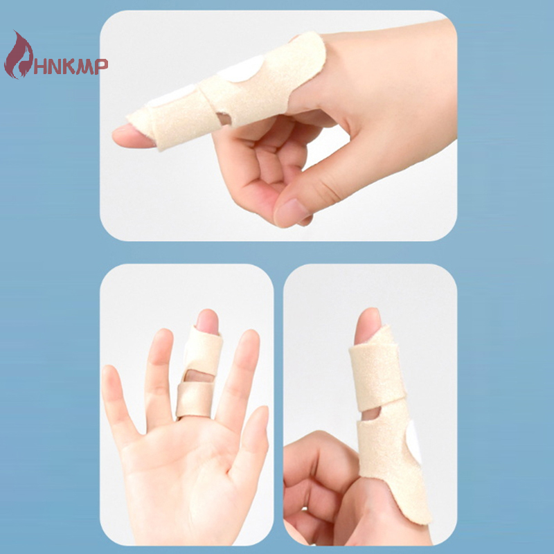 Dor alívio dedo tala fratura proteção cinta, entorse ajustável, luxação, suporte do corrector