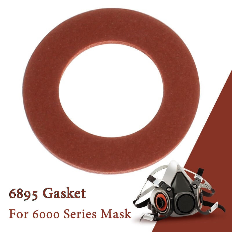 2-10 acessórios de borracha da máscara da gaxeta 6895 dos pces 6200 substituem para o respirador do gás da poeira de 6000 séries