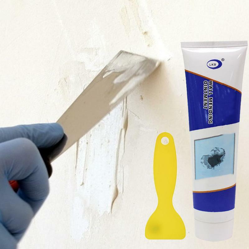 Agente riparatore per pareti impermeabile crema riparatrice per pareti da 250g con vernice raschietto ripristino Patch ad asciugatura rapida antimuffa valido
