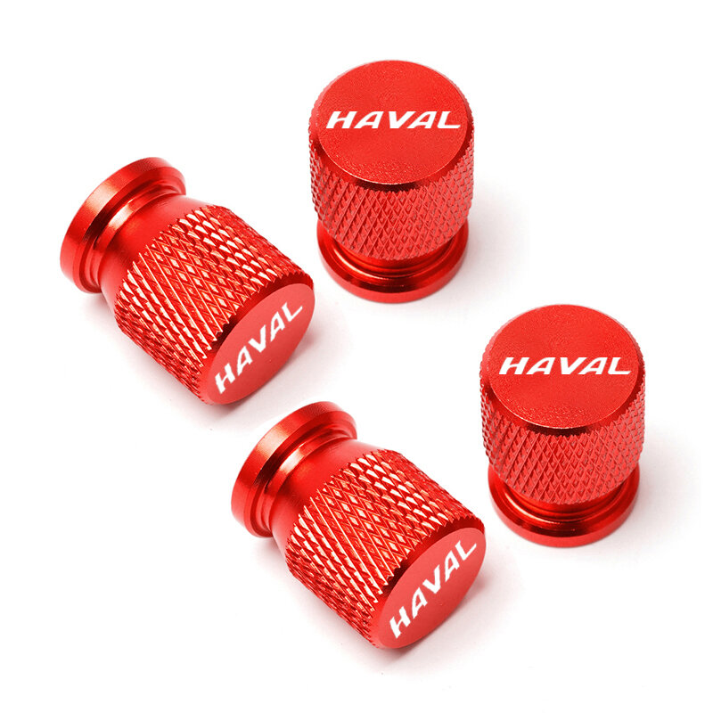 Car Wheel Tire Valve Caps Tyre Stem Covers Airdust Waterproof For HAVAL H2 H6 H7 H8 H9 H2S M6 C50