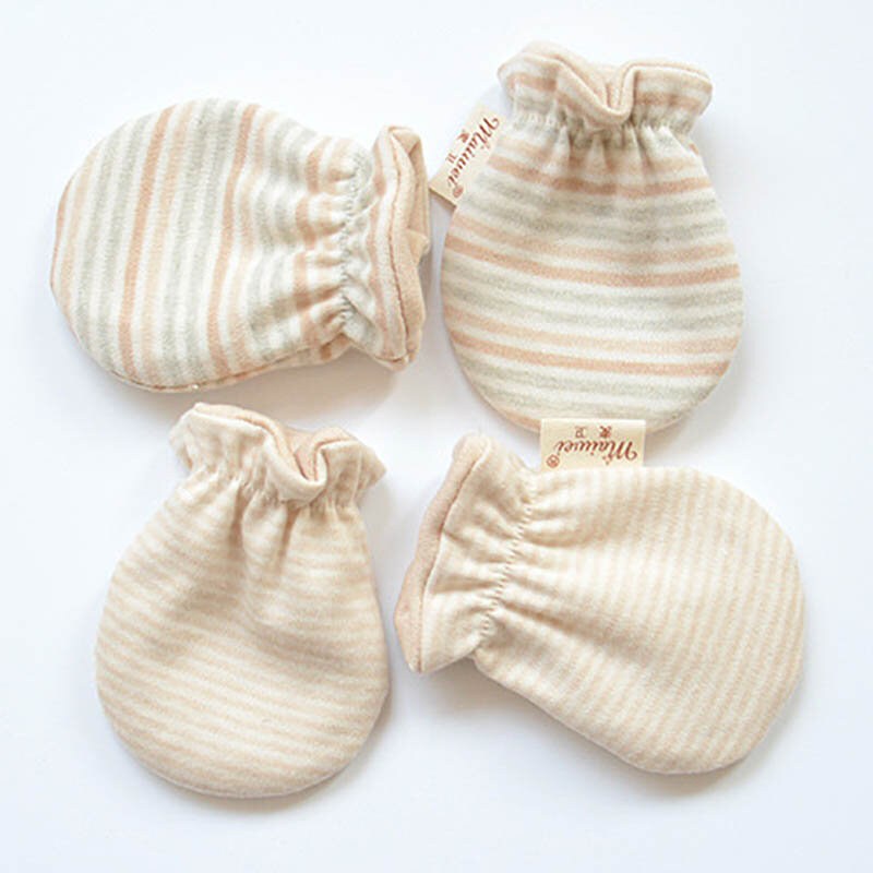 Перчатки детские хлопковые, Детская рукавица, защита от царапин, варежки для новорожденных лица, Детская рукавица, Аксессуары для младенцев