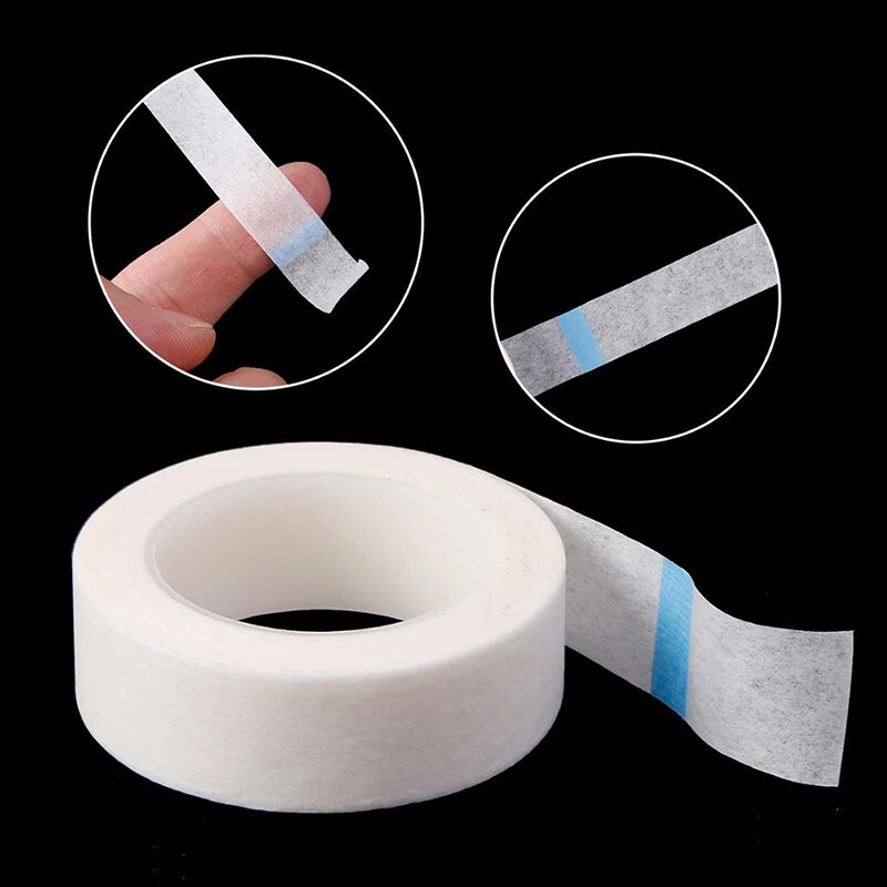 10Pcs Micropore Breathable Eyelash Extension Paper Tape Medical Adhesive Tape Makeup Tools Wound Injury Care First Aid Kits