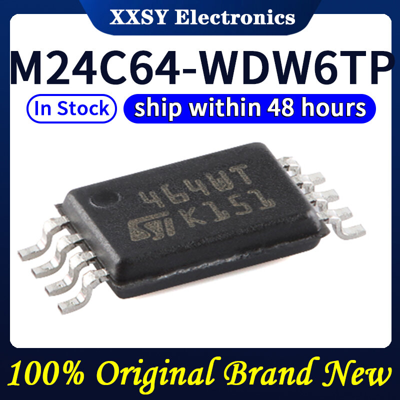 M24C64-WDW6TP TSSOP8, alta calidad, 100% Original, nuevo