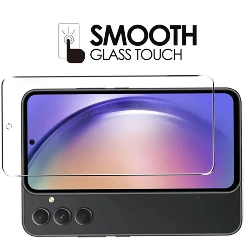 Protector de pantalla de vidrio templado, accesorio para Samsung Galaxy A54, A13, A53, A52, A12, A22, A33, A32, A51, A52S, A73, A72, A71, A55, A14, S10E, S20FE, 5 unidades