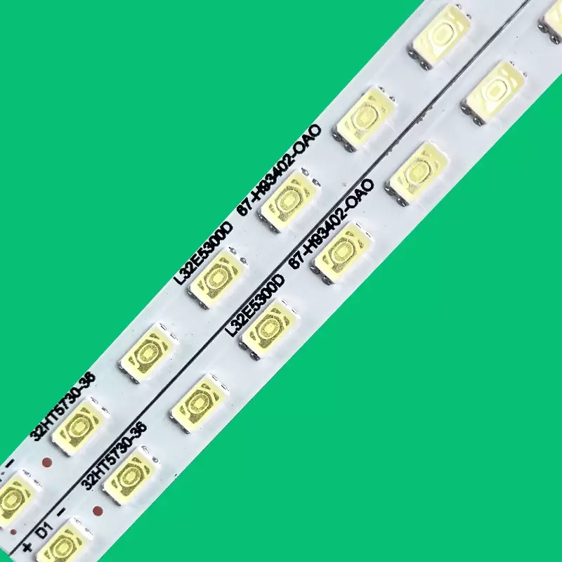 Tira de luces LED de retroiluminación, accesorio para Toshiba L32E5300D, L32E5390A-3D, L32E5300A, 32CL300C, 35,8 CM, 36LED, 100%