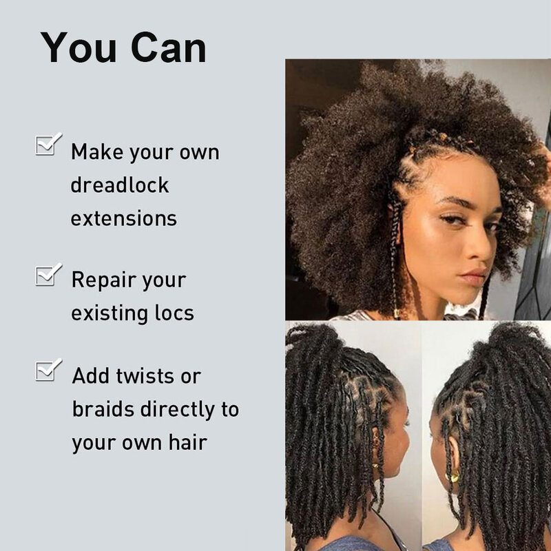 Afro Kinky Curly Human Hair Bulk 100g  Peruvian Remy Hair Extensions For Braiding Hair Blonde Crochets Braids Hair Locks No Weft