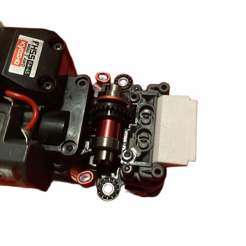 ZERO-Z mechanizm różnicowy MINI-Z Kyosho AWD przedni (przedni jednokierunkowy) i tylna oś prosta dla MA010 MA015 MA020 MA030 FWD # Z-001